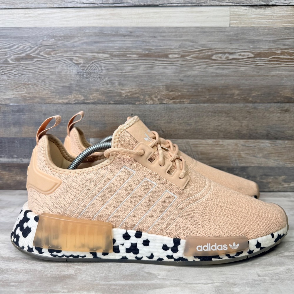 Adidas NMD R1 Women Size 11 Halo Blush Running Shoes Pink Black GZ7996